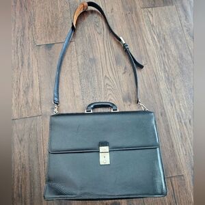 Cole Haan attaché satchel computer bag